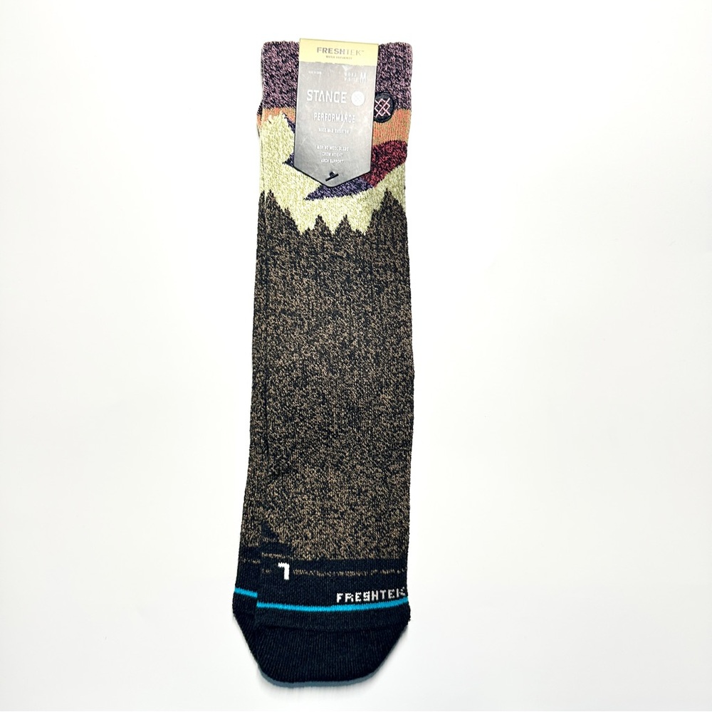 Stance Men's Mountain Landscape Crew Socks